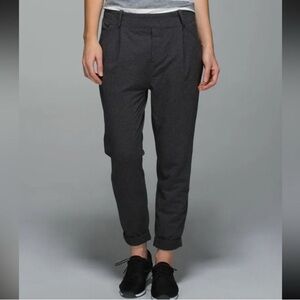 Lululemon Stress Less Datk Gray Pants